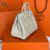 Копия сумки женская Hermès Birkin 25 Beton Matte Alligator Gold Hardware — фото товара LuxuryWatch