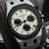 Реплика часов Audemars Piguet Royal Oak Chronograph DiW Voidline “Black & White” — фото товара LuxuryWatch