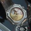 Реплика часов Patek Philippe Cubitus 7128/1G-001 White Gold Blue Dial — фото товара LuxuryWatch
