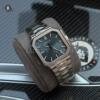 Реплика часов Patek Philippe Cubitus 7128/1G-001 White Gold Blue Dial — фото товара LuxuryWatch