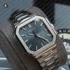 Реплика часов Patek Philippe Cubitus 7128/1G-001 White Gold Blue Dial — фото товара LuxuryWatch