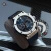 Реплика часов Hublot Classic Fusion Blue Chronograph 45 мм 521.NX.7170.LR — фото товара LuxuryWatch