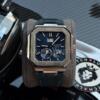 Реплика часов Patek Philippe Cubitus Platinum Blue 5822P-001 — фото товара LuxuryWatch