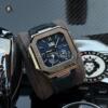 Реплика часов Patek Philippe Cubitus Platinum Blue 5822P-001 — фото товара LuxuryWatch