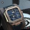 Реплика часов Patek Philippe Cubitus Platinum Blue 5822P-001 — фото товара LuxuryWatch