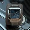 Реплика часов Cartier Santos Arabic WSSA0058 — фото товара LuxuryWatch