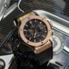 Реплика часов Hublot Classic Fusion Chronograph King Gold 45mm 521.CO.1781.RX — фото товара LuxuryWatch