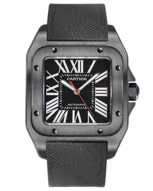 Реплика часов Cartier Santos De Cartier 100 Large WSSA0006 — фото товара LuxuryWatch