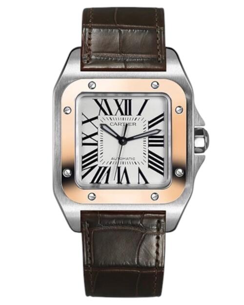 Реплика часов Cartier Santos W20107X7 — фото товара LuxuryWatch