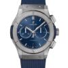 Реплика часов Hublot Classic Fusion Blue Chronograph 45 мм 521.NX.7170.LR — фото товара LuxuryWatch