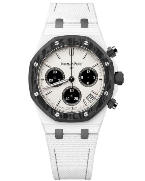 Реплика часов Audemars Piguet Royal Oak Chronograph DiW Voidline “Black & White” — фото товара LuxuryWatch