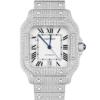 Реплика часов Cartier Santos WSSA0032 — фото товара LuxuryWatch