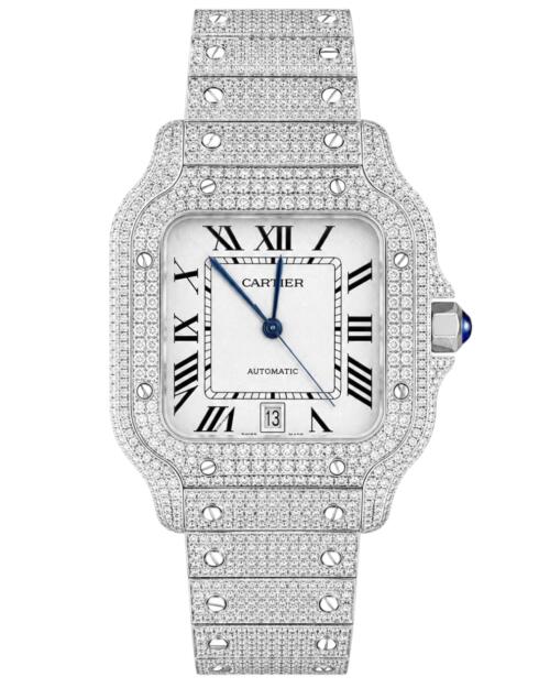 Реплика часов Cartier Santos WSSA0032 — фото товара LuxuryWatch