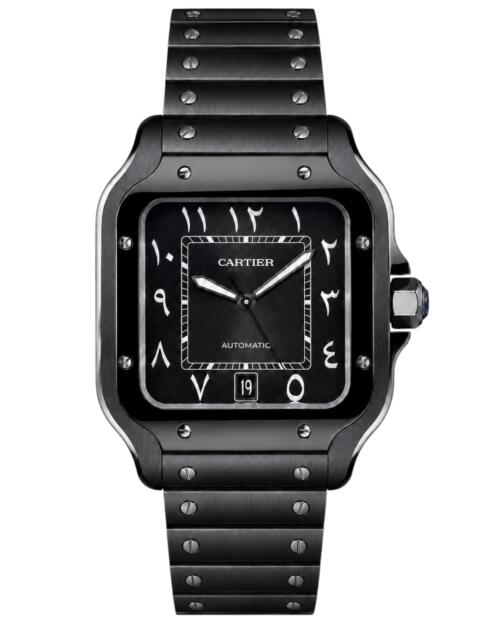 Часы Cartier Santos Arabic WSSA0055