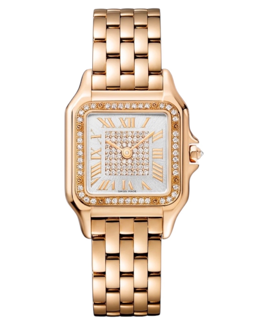 Часы Cartier Panthere Medium diamonds WJPN0041