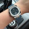 Реплика часов Patek Philippe Nautilus Jeans Chronograph 5980/60G — фото товара LuxuryWatch