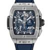 Реплика часов Hublot Spirit Of Big Bang Titanium Blue 42 642.NX.7170.RX — фото товара LuxuryWatch