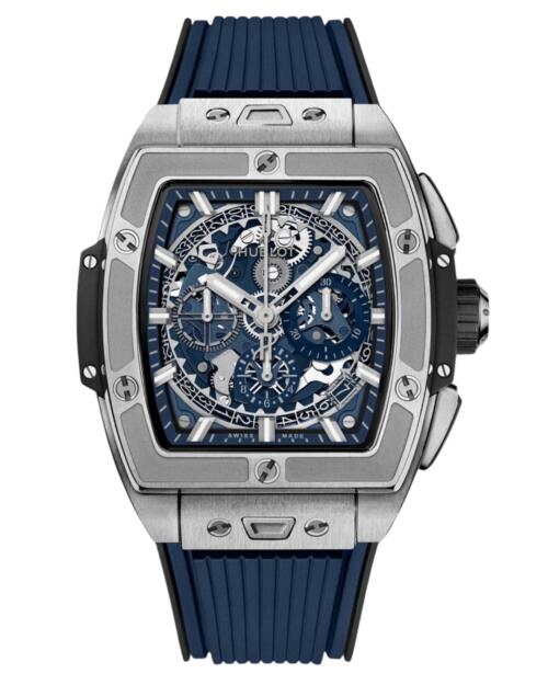 Реплика часов Hublot Spirit Of Big Bang Titanium Blue 42 642.NX.7170.RX — фото товара LuxuryWatch