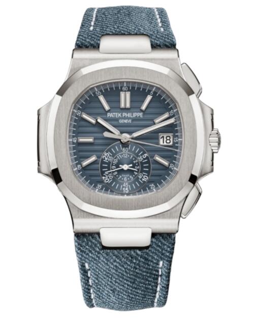 Реплика часов Patek Philippe Nautilus Jeans Chronograph 5980/60G — фото товара LuxuryWatch