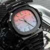 Реплика часов Patek Philippe Nautilus 5711 AET REMOULD Black Ceramic — фото товара LuxuryWatch