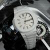 Реплика часов Patek Philippe Nautilus 5711 AET REMOULD Full White Ceramic — фото товара LuxuryWatch