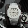Реплика часов Patek Philippe Nautilus 5711 AET REMOULD Full White Ceramic — фото товара LuxuryWatch