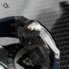 Реплика часов Audemars Piguet Royal Oak Tourbillon Extra-Thin 26522TI.OO.1220TI.01, синий циферблат в серебристом корпусе на синем каучуке — фото товара LuxuryWatch
