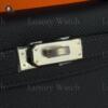 Копия сумки женская Hermès Kelly Mini 20 Bleu Navy Epsom — фото товара LuxuryWatch