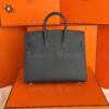 Копия сумки женская Hermès Birkin 25 Bleu Saphir Epsom — фото товара LuxuryWatch