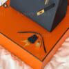 Копия сумки женская Hermès Birkin 25 Bleu Saphir Epsom — фото товара LuxuryWatch