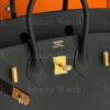 Копия сумки женская Hermès Birkin 25 Bleu Saphir Epsom — фото товара LuxuryWatch