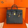 Копия сумки женская Hermès Birkin 25 Bleu Saphir Epsom — фото товара LuxuryWatch