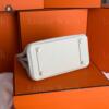 Копия сумки женская Hermès Birkin 25 Touch Craie Togo & Shiny Alligator — фото товара LuxuryWatch