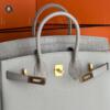 Копия сумки женская Hermès Birkin 25 Touch Craie Togo & Shiny Alligator — фото товара LuxuryWatch