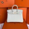 Копия сумки женская Hermès Birkin 25 Touch Craie Togo & Shiny Alligator — фото товара LuxuryWatch