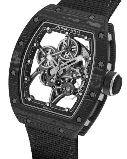 Реплика часов Richard Mille RM 55-01 Carbon TPT® — фото товара LuxuryWatch