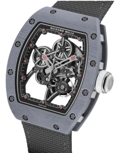 Реплика часов Richard Mille RM 55-01 Grey Quartz TPT® — фото товара LuxuryWatch