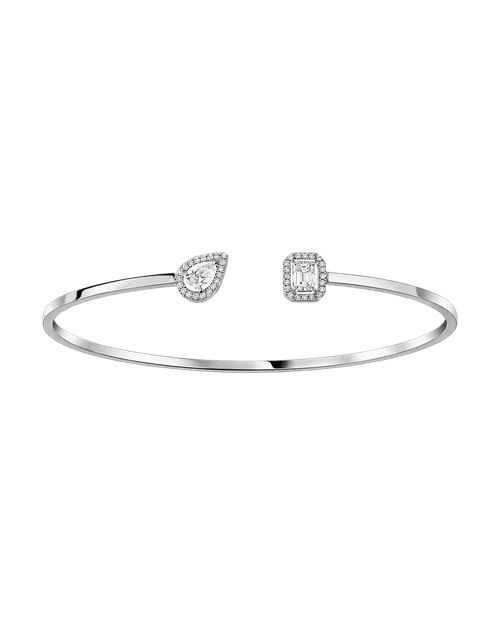 Копия ювелирного изделия Браслет Messika Jonc My Twin 07222-WG — фото товара LuxuryWatch