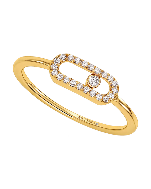 Копия ювелирного изделия Кольцо Messika Move Uno 04705-YG — фото товара LuxuryWatch