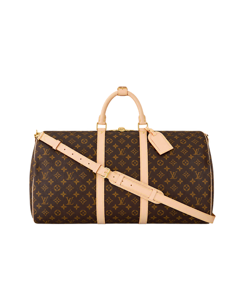 Копия сумки Дорожная сумка Louis Vuitton Keepall Bandoulière 55 M41414 — фото товара LuxuryWatch