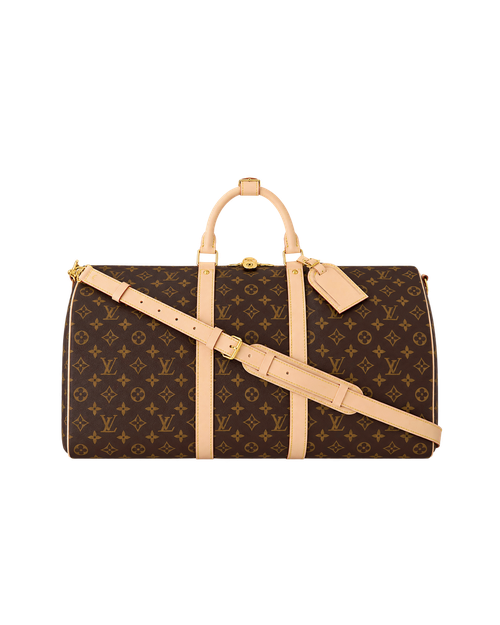 Копия сумки Дорожная сумка Louis Vuitton Keepall Bandoulière 50 M41416 — фото товара LuxuryWatch