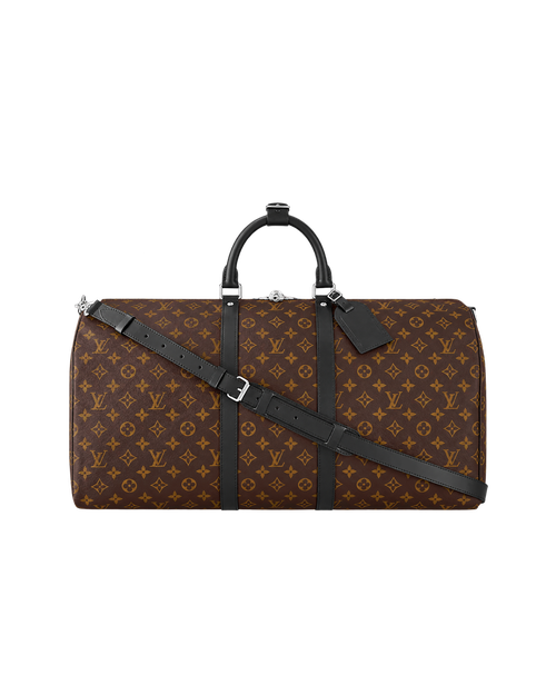 Копия сумки Дорожная сумка Louis Vuitton Keepall Bandoulière 55 M56714 — фото товара LuxuryWatch