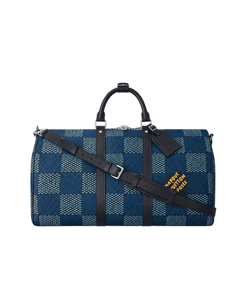 Копия сумки Дорожная сумка Louis Vuitton Keepall Bandoulière 50 N40861 — фото товара LuxuryWatch