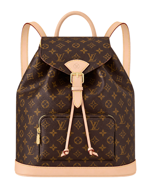 Копия сумки Женский рюкзак Louis Vuitton Montsouris MM M11197 — фото товара LuxuryWatch