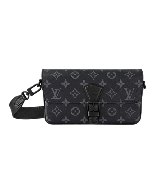 Копия сумки Louis Vuitton Montsouris Wearable Wallet M83567 — фото товара LuxuryWatch