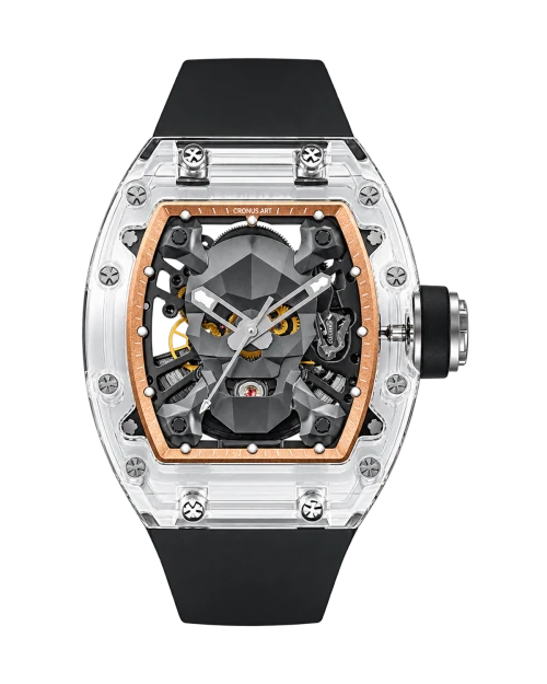 Реплика часов Cronus Art CM08-019 Skeleton sapphire — фото товара LuxuryWatch