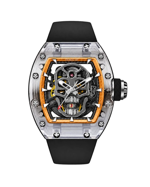 Реплика часов Cronus Art CM08-020 Skeleton sapphire — фото товара LuxuryWatch