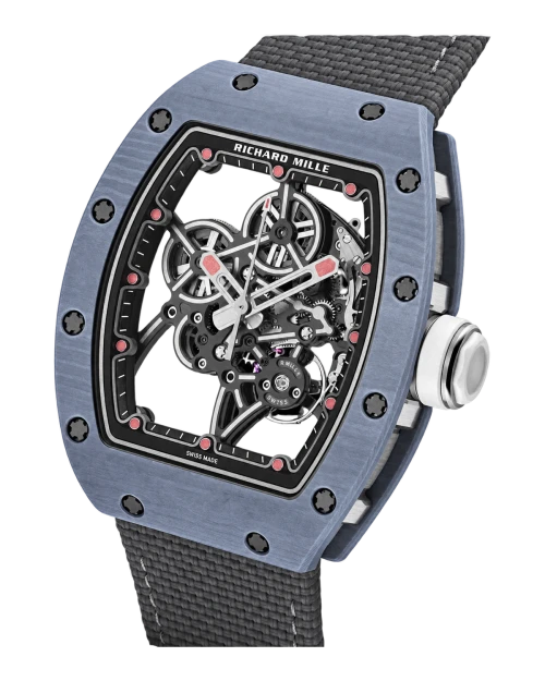 Реплика часов Richard Mille RM 55-01 Grey Quartz TPT® — фото товара LuxuryWatch