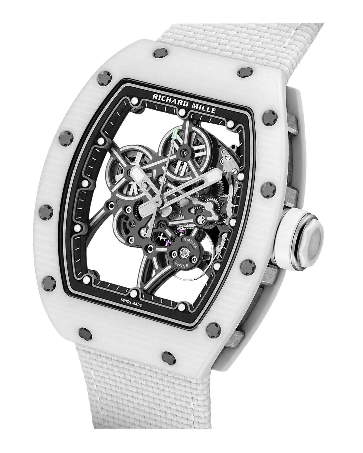 Часы Richard Mille RM 55-01 White Quartz TPT®