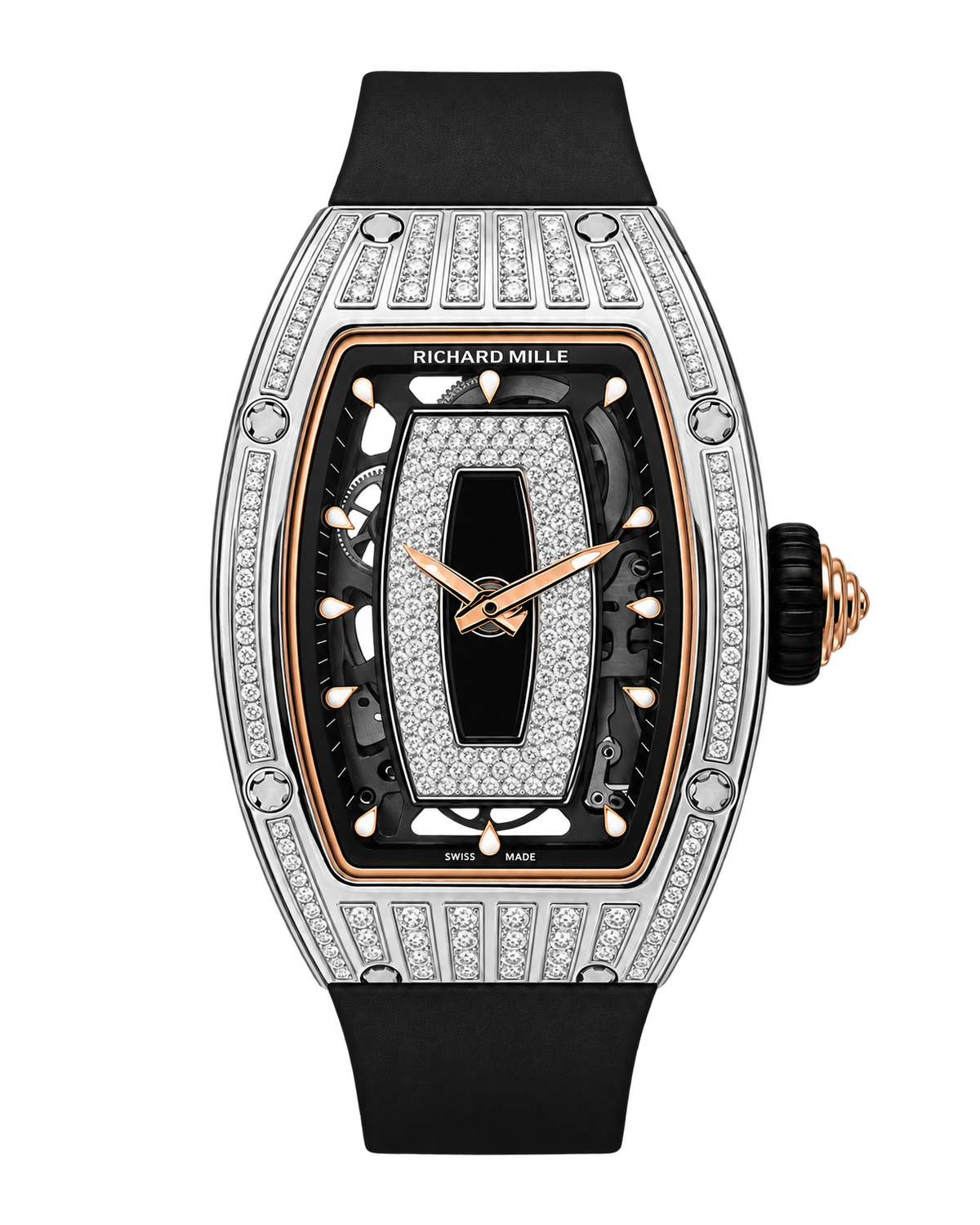 Часы Richard Mille RM07-01 Medium Set Diamonds